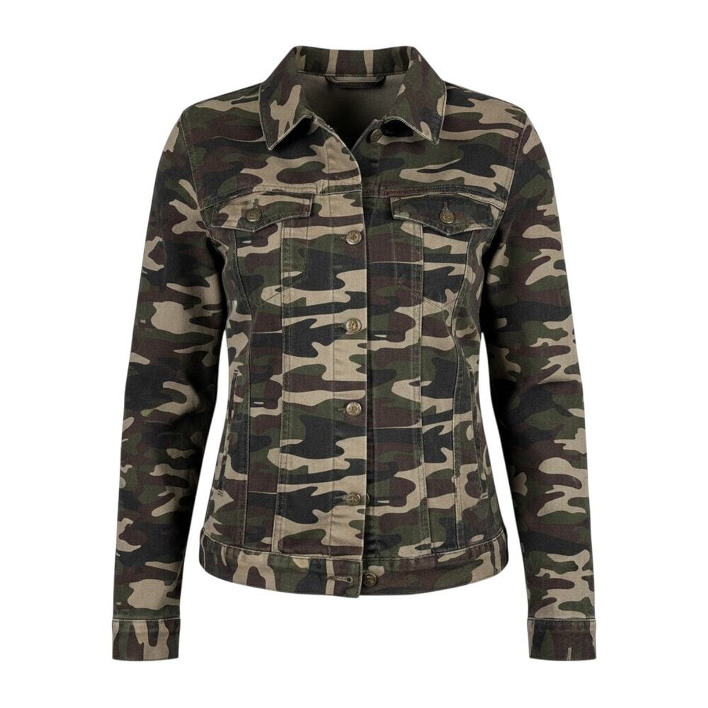 Pilcro and the Letterpress : Anthropologie,camouflage cotton jacket with button